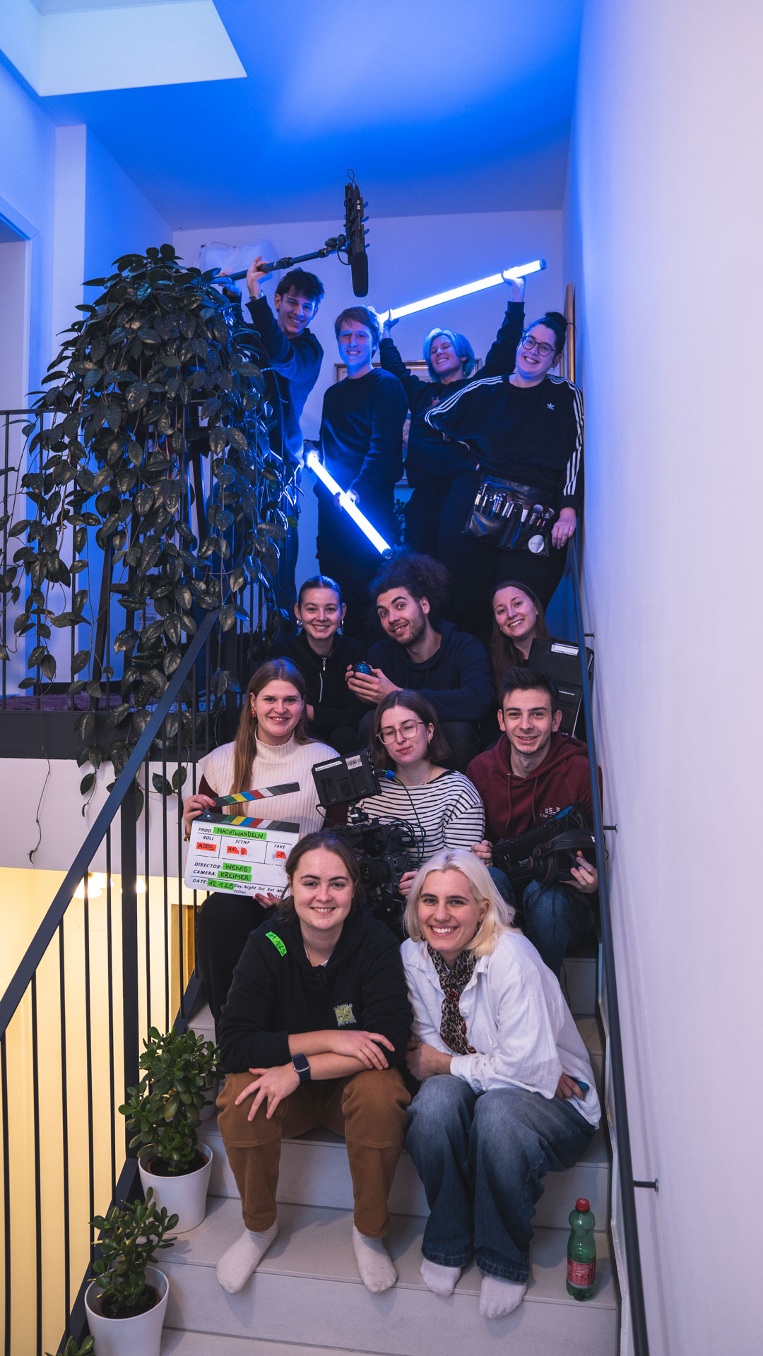 Nachtwandeln - Gruppenbild Filmcrew